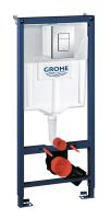 Инсталляция для унитаза, GROHE Rapid SL, комплект 3 в 1, монтажная высота 1.13 м, (38772001)